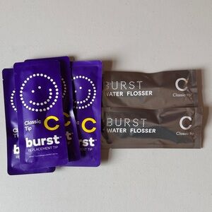 Burst Replacement Tips for Water Flosser (Set of 6)